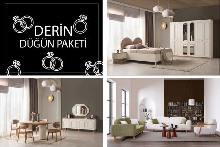 Derin Düğün Paketi | İnegöl Mobilyası | Dügün Paketleri Modelleri | www.wukahome.com