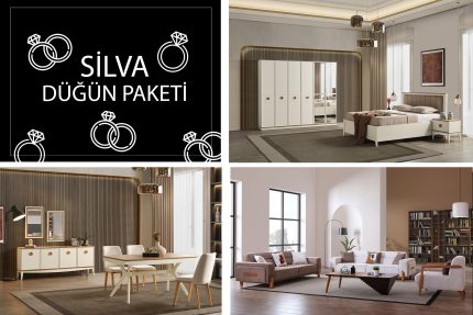 Silva Düğün Paketi | İnegöl Mobilyası | Dügün Paketleri Modelleri | www.wukahome.com