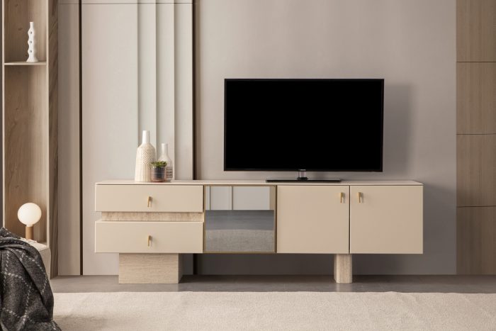 Tetra TV Ünitesi | İnegöl Mobilyası | TV Ünitesi Modelleri | www.wukahome.com