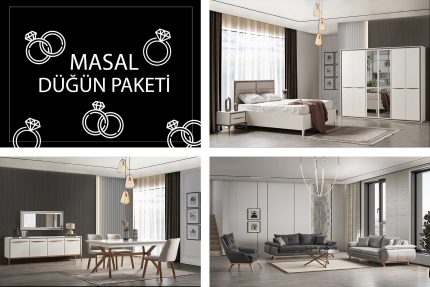 Masal Düğün Paketi | İnegöl Mobilyası | Dügün Paketleri Modelleri | www.wukahome.com