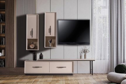 Zümrüt TV Ünitesi | İnegöl Mobilyası | TV Ünitesi Modelleri | www.wukahome.com