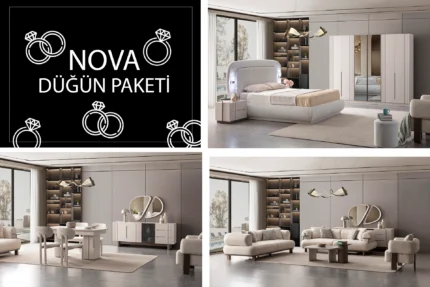 Nova Düğün Paketi | İnegöl Mobilyası | Dügün Paketleri Modelleri | www.wukahome.com