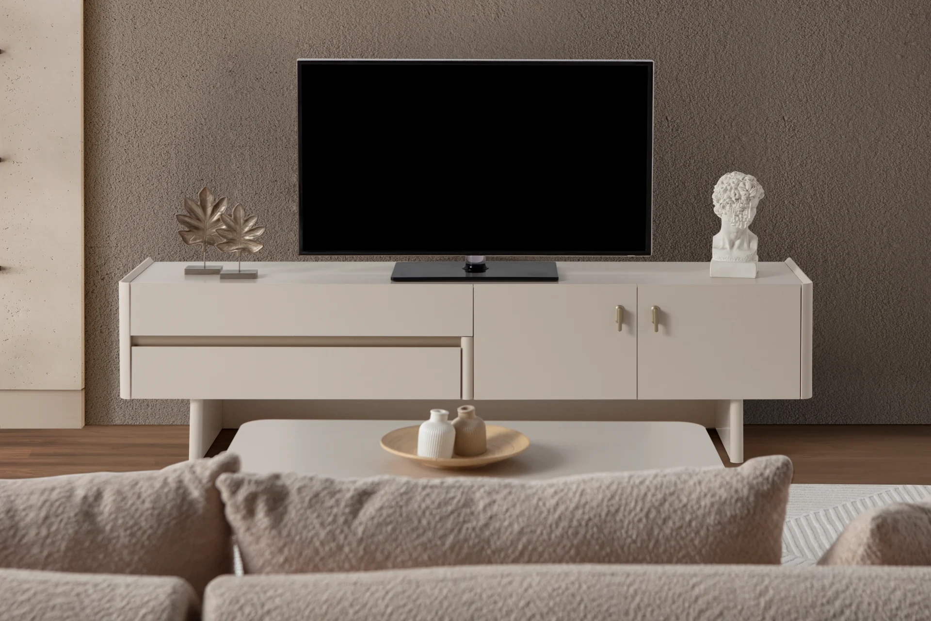 Alaska TV Ünitesi | İnegöl Mobilyası | TV Ünitesi Modelleri | www.wukahome.com