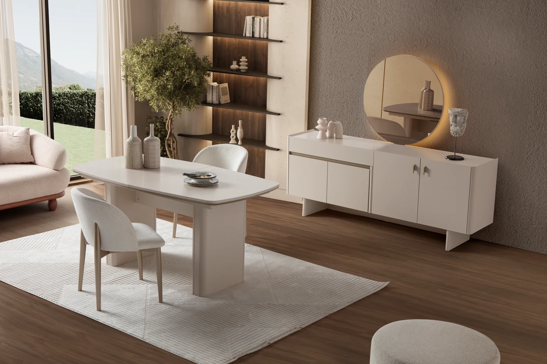 Alaska Yemek Odası Takımı | İnegöl Mobilyası | Yemek Odası Modelleri | www.wukahome.com