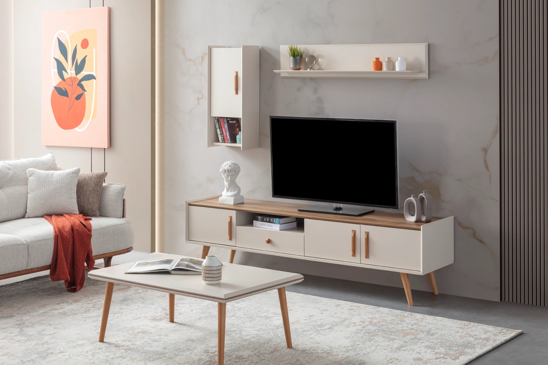 Giza TV Ünitesi | İnegöl Mobilyası | TV Ünitesi Modelleri | www.wukahome.com