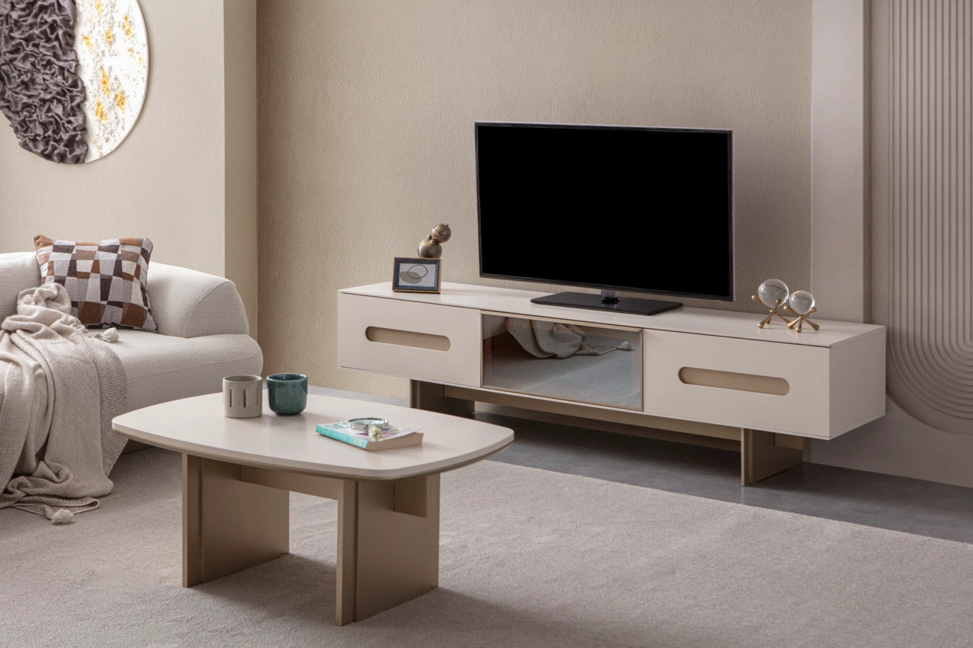 Maldiv TV Ünitesi | İnegöl Mobilyası | TV Ünitesi Modelleri | www.wukahome.com