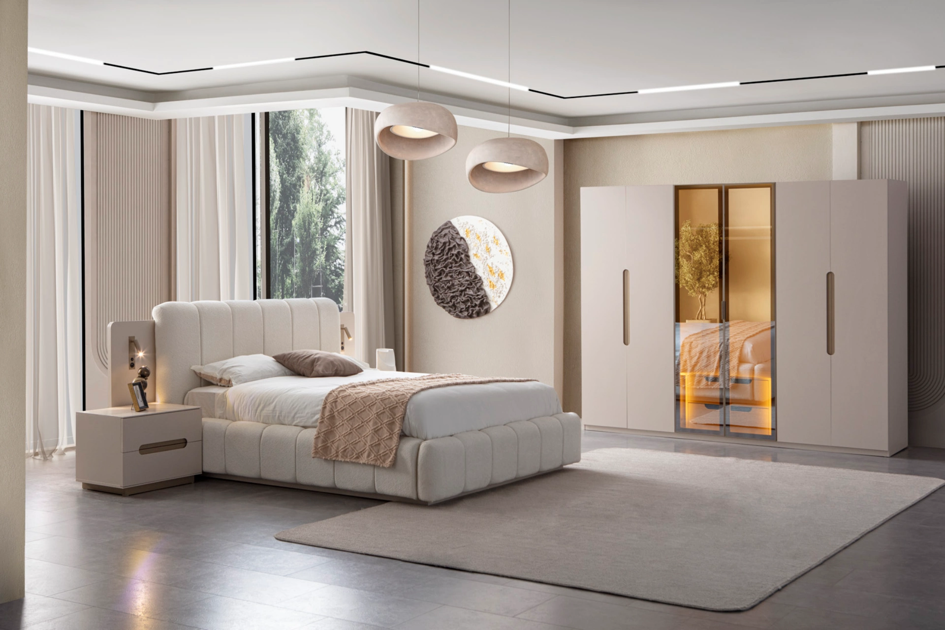 Maldiv Yatak Odası Takımı | İnegöl Mobilyası | Yatak Odası Modelleri | www.wukahome.com