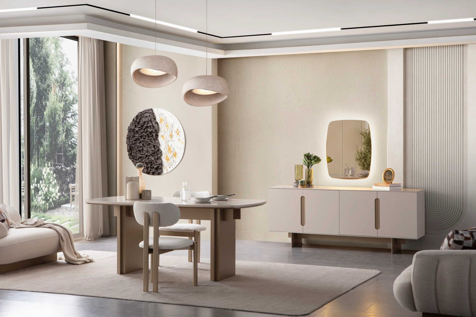 Maldiv Yemek Odası Takımı | İnegöl Mobilyası | Yemek Odası Modelleri | www.wukahome.com