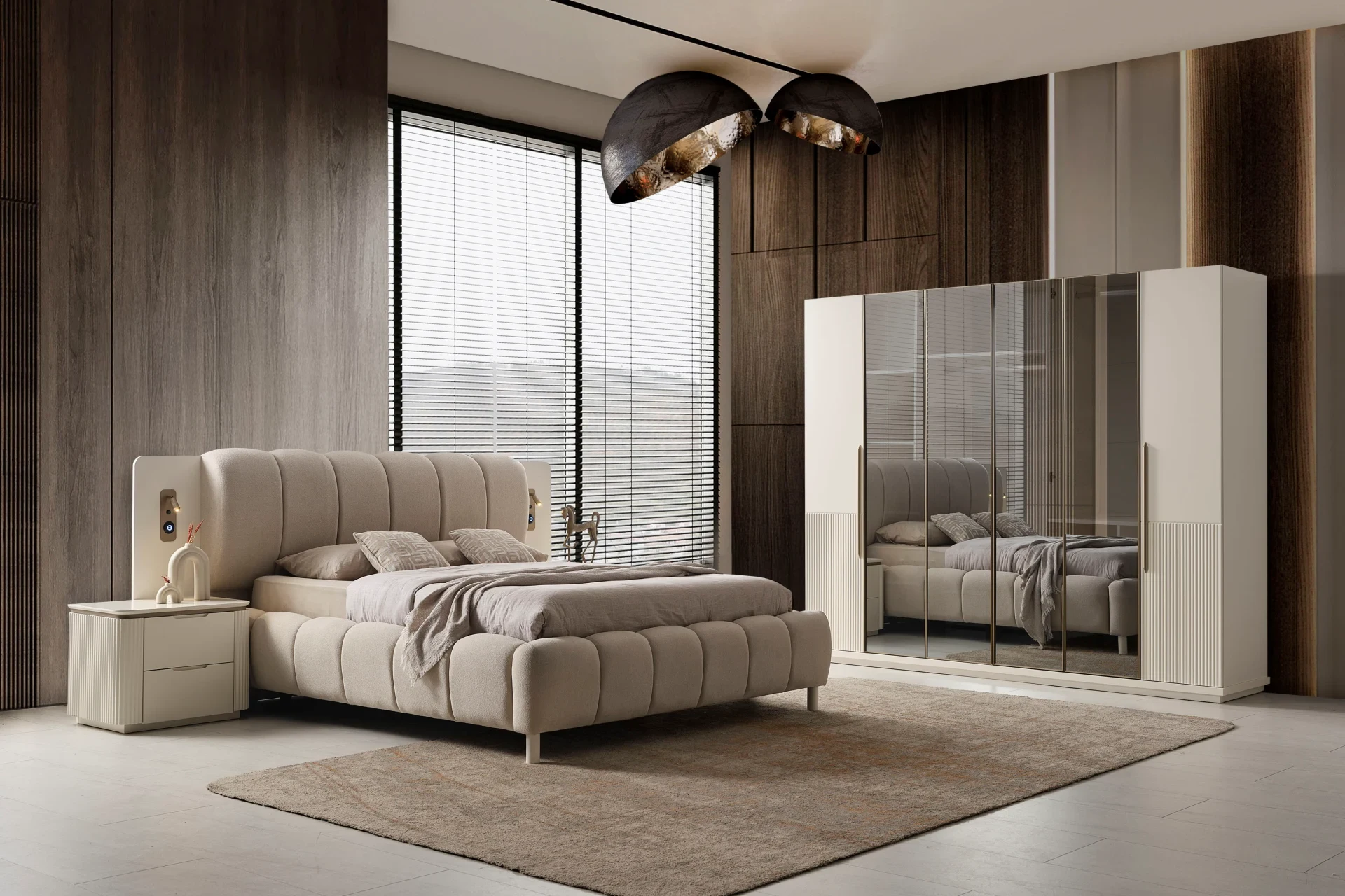 Bonj Yatak Odası Takımı | İnegöl Mobilyası | Yatak Odası Modelleri | www.wukahome.com