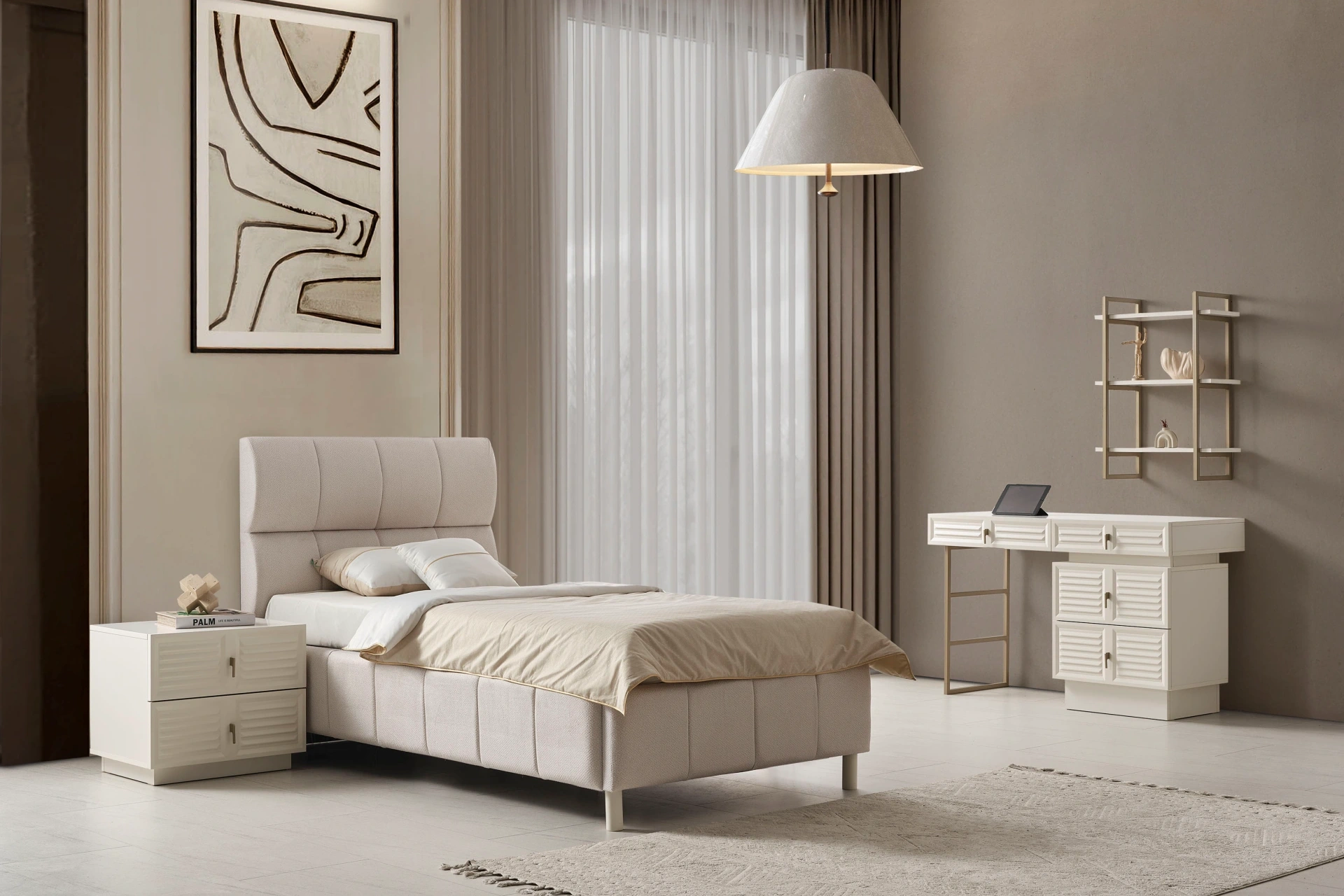 Miray Genç Odası Takımı | İnegöl Mobilyası | Genç Odası Modelleri | www.wukahome.com