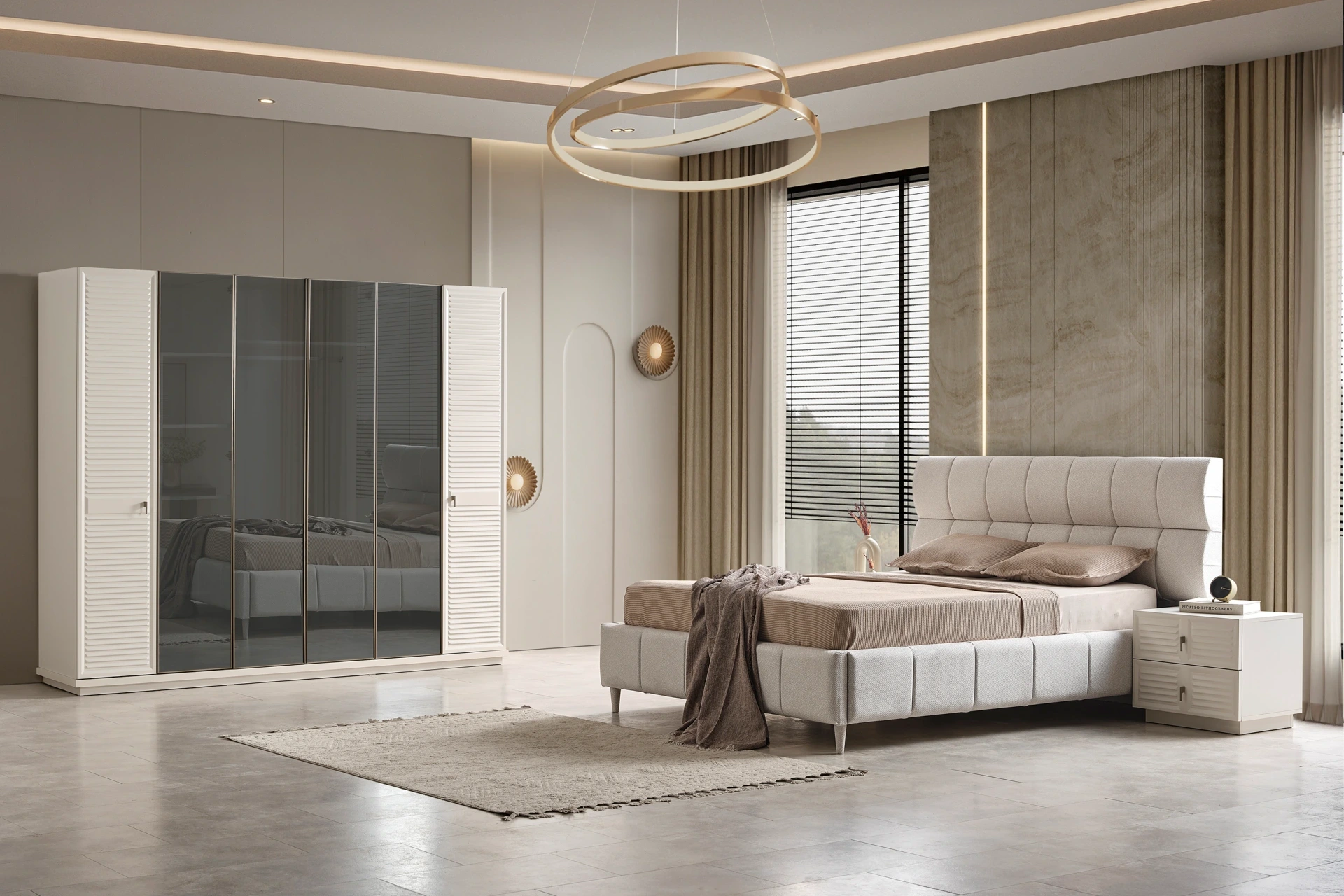 Miray Yatak Odası Takımı | İnegöl Mobilyası | Yatak Odası Modelleri | www.wukahome.com