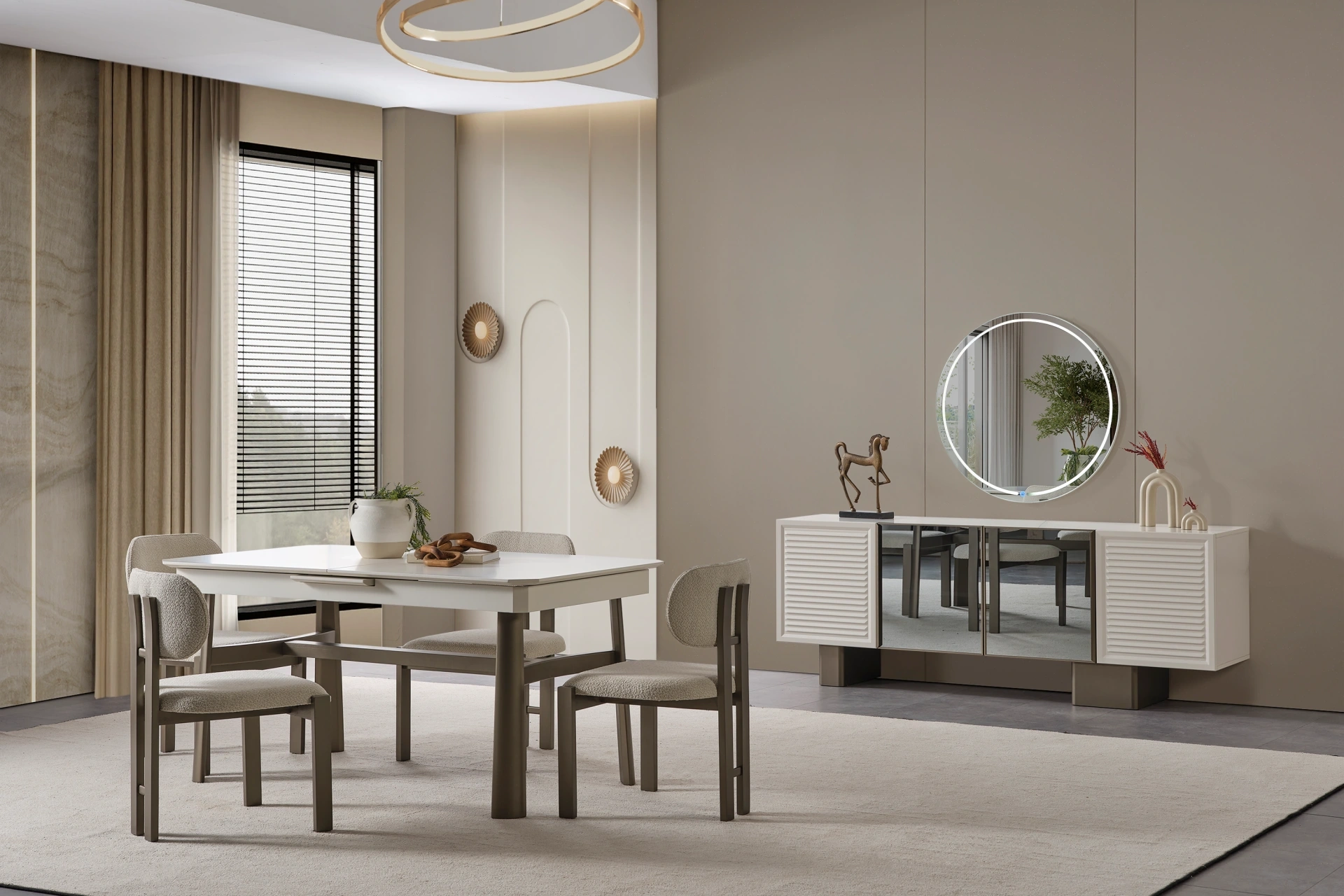 Miray Yemek Odası Takımı | İnegöl Mobilyası | Yemek Odası Modelleri | www.wukahome.com