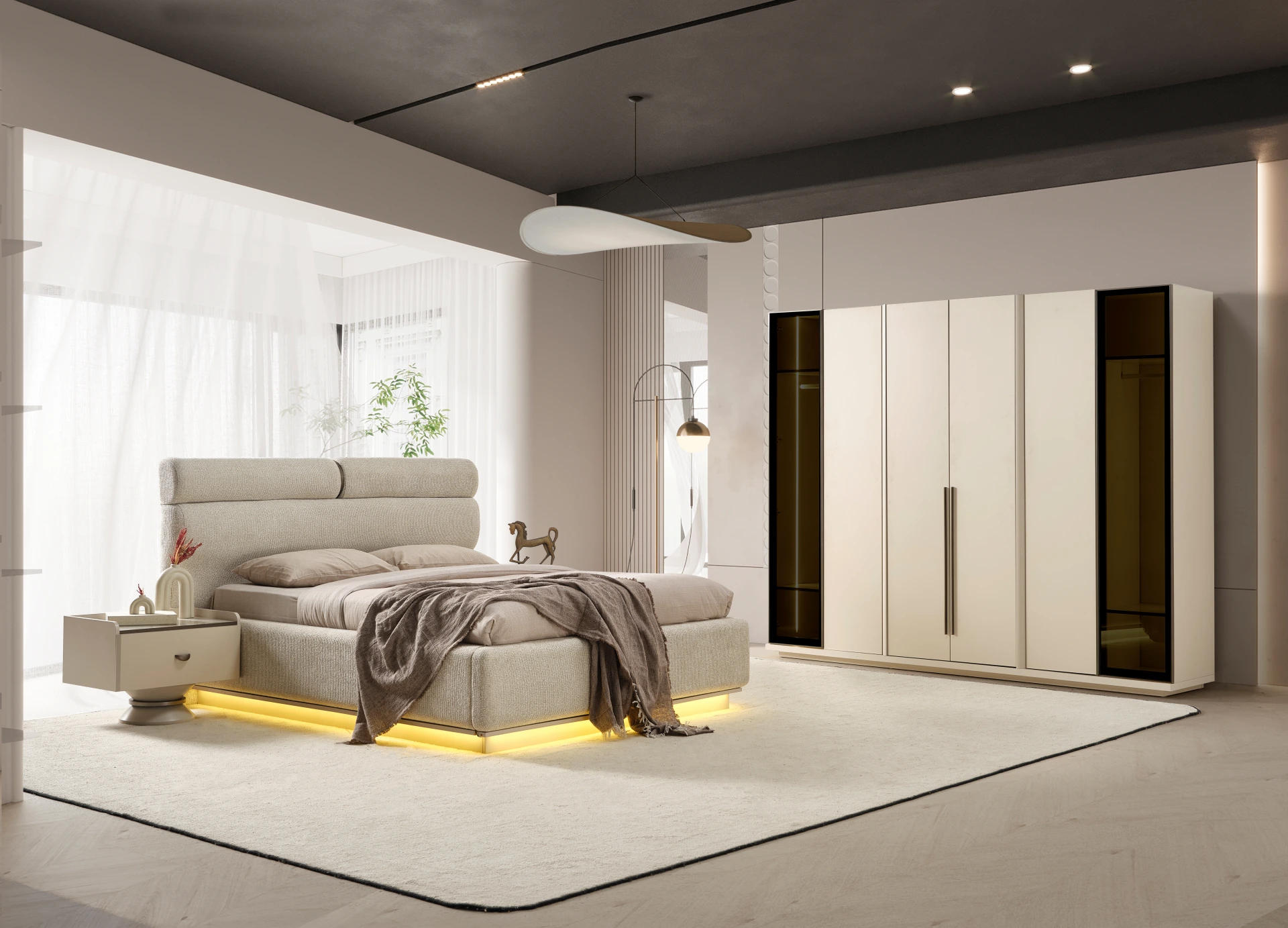 Neon Yatak Odası Takımı | İnegöl Mobilyası | Yatak Odası Modelleri | www.wukahome.com