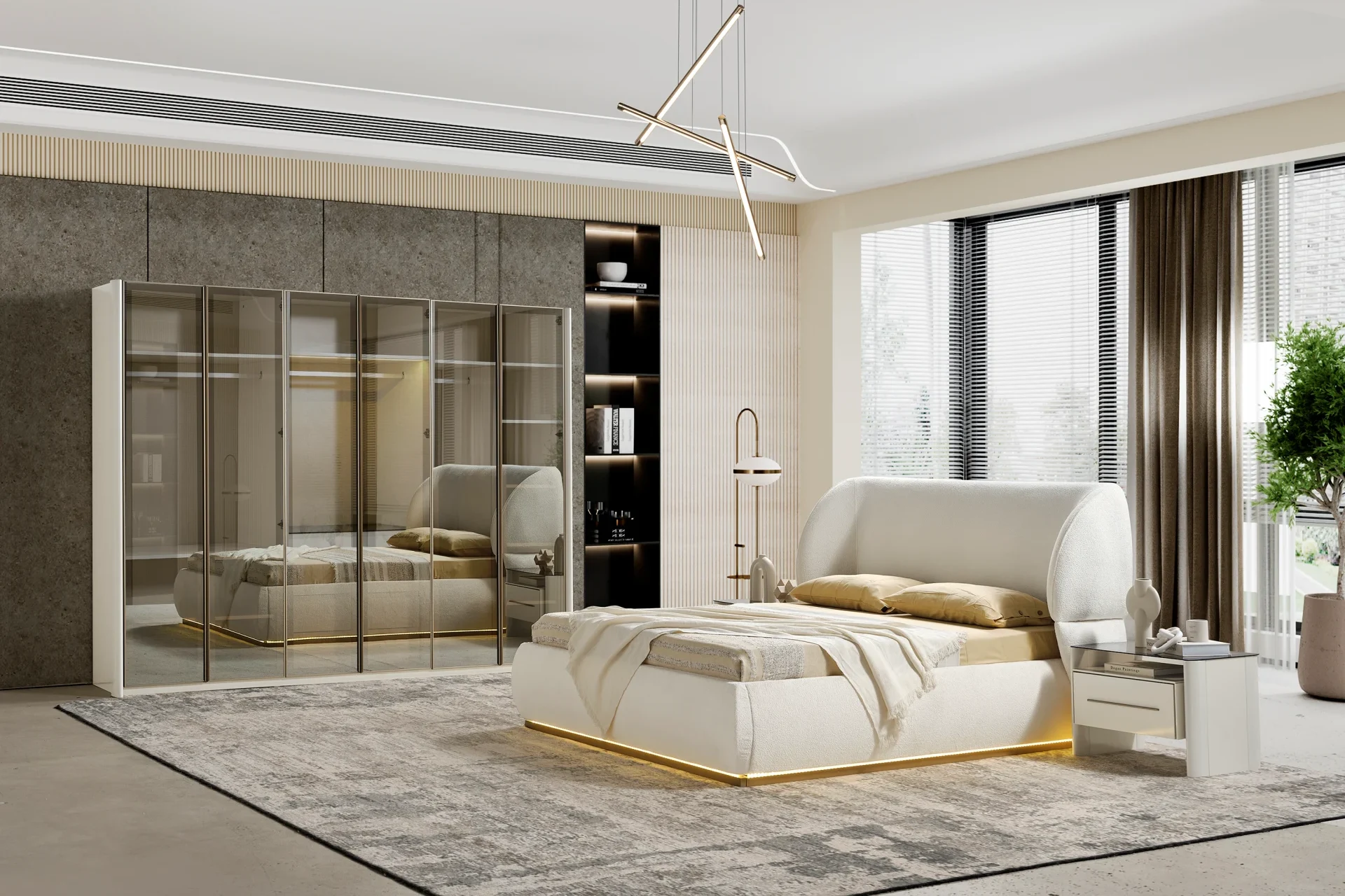 Petron Yatak Odası Takımı | İnegöl Mobilyası | Yatak Odası Modelleri | www.wukahome.com