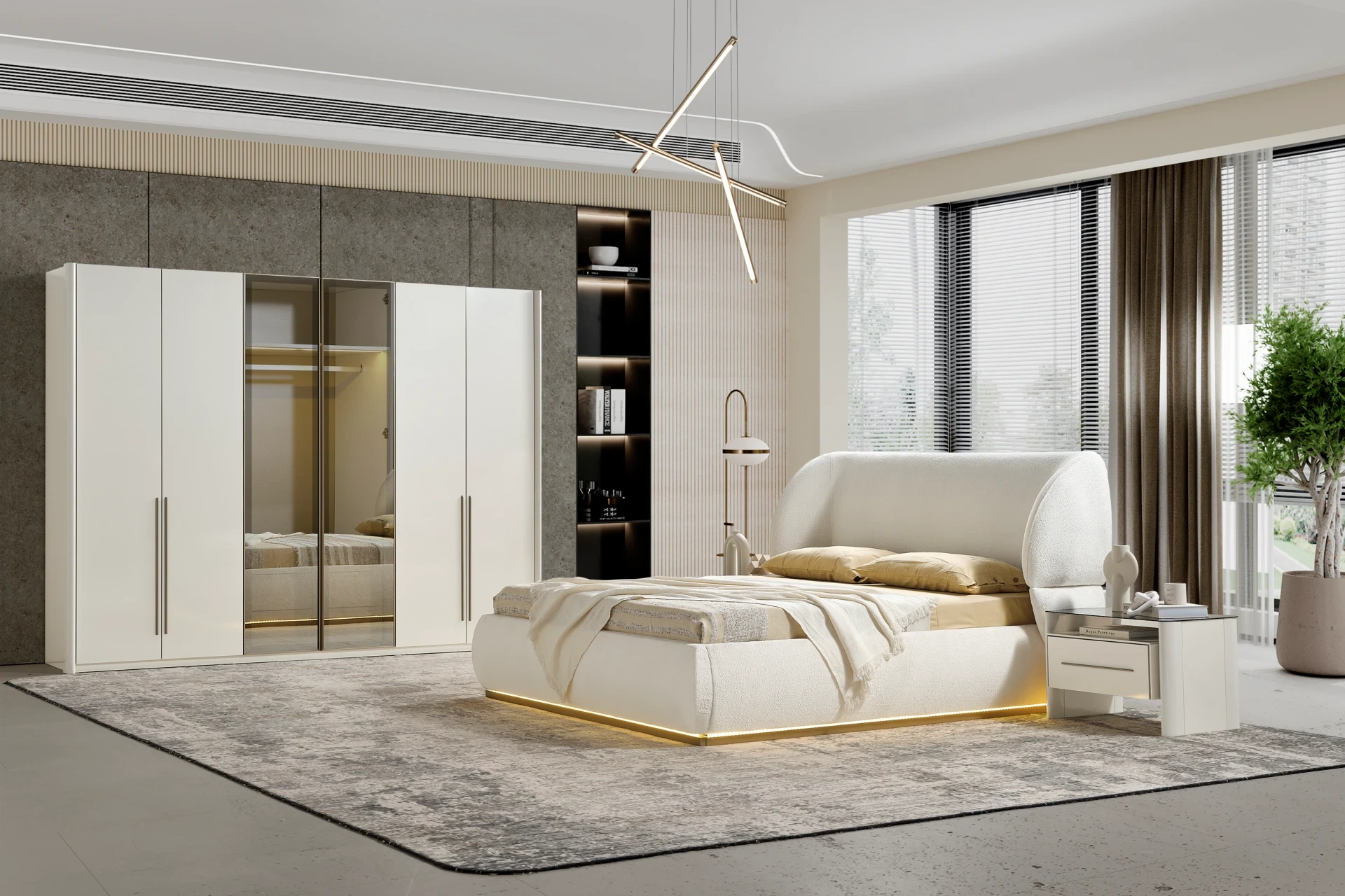 Petron Yatak Odası Takımı | İnegöl Mobilyası | Yatak Odası Modelleri | www.wukahome.com